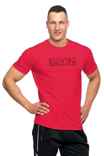 T-Shirt męski Bawełna z Lycrą