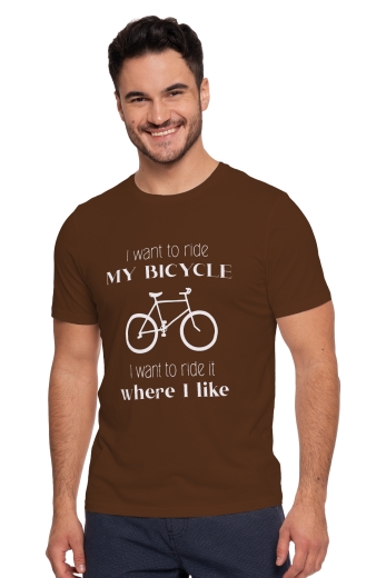 T-Shirt męski rower