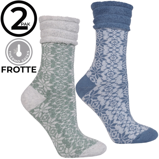 Skarpetki damskie Frotte 3x2-pak