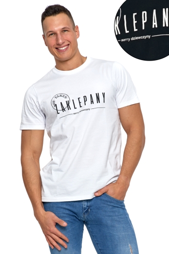 T-shirt męski "Zaklepany" - SUPER CENA