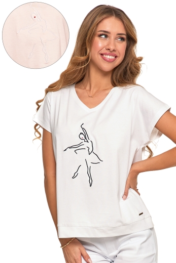 T-Shirt damski Baletnica