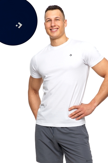 T-Shirt męski Premium Bawełna Czesana