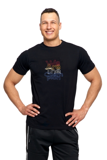 T-Shirt męski Bawełna z Lycrą