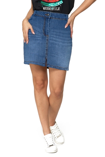Jeansowa spódnica mini - SUPER CENA